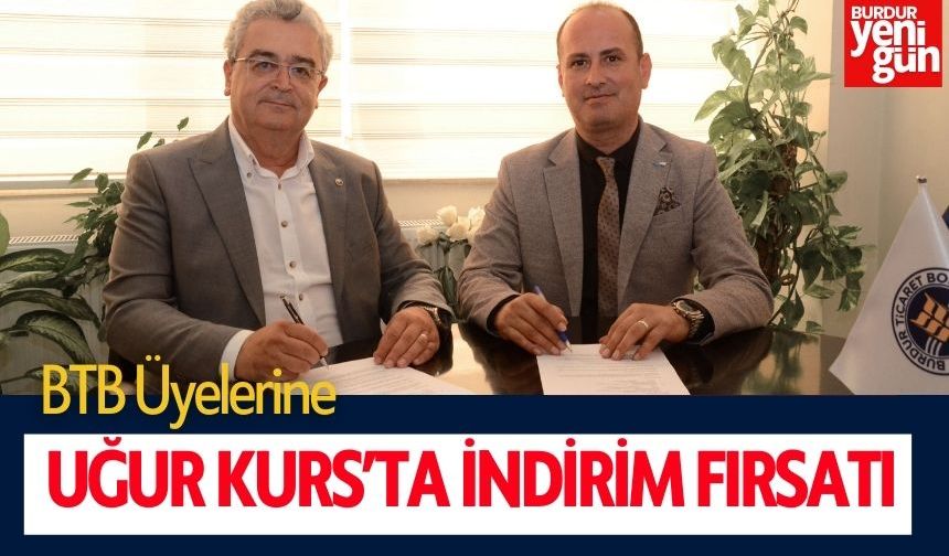 BTB Üyelerine Uğur Kurs’ta İndirim Fırsatı