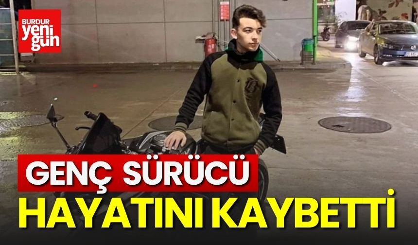 Genç Motosiklet Sürücüsü Hayatını Kaybetti