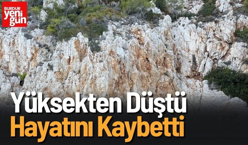 Yüksekten Düşen Alman Dağcı Hayatını Kaybetti