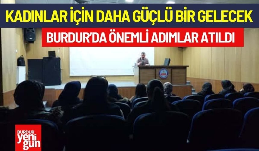 Burdur’da  Kadın Kooperatifleri Güçleniyor