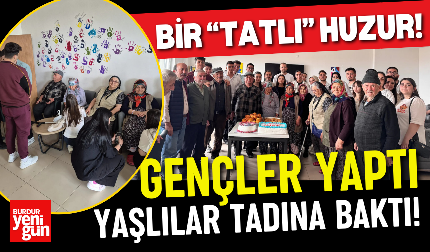 Makülü Gençler Yaptı; Yaşlılar Tadına Baktı!