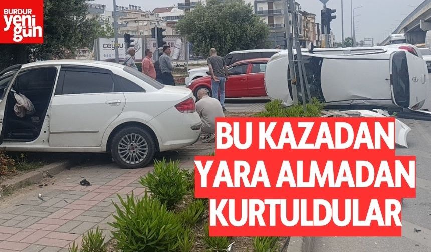 Bu Kazadan Yara Almadan Kurtuldular