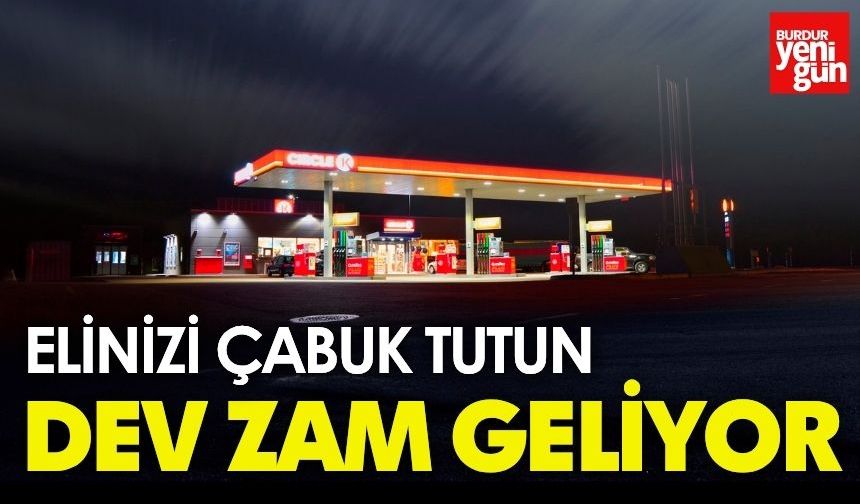Akaryakıta Çifte Zam Geliyor