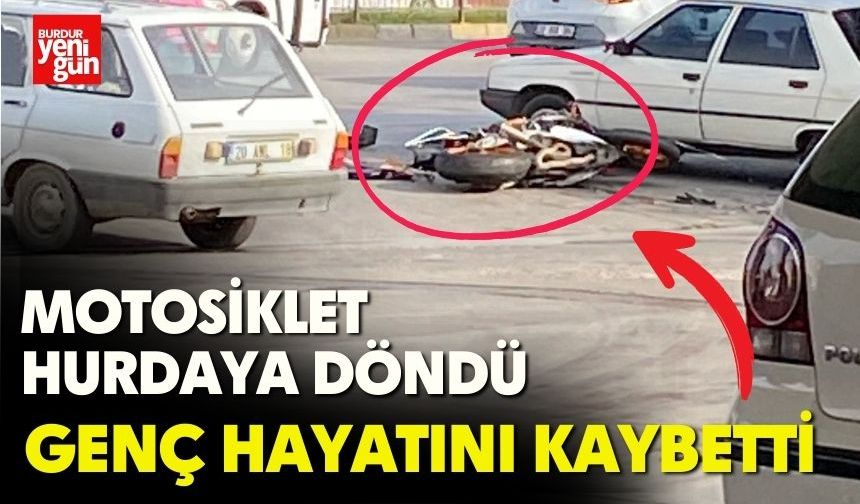 Motosiklet Kazasında Sürücü Yaşamını Yitirdi