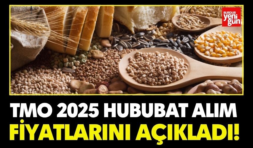 TMO 2025 Hububat Alım Fiyatlarını Açıkladı!