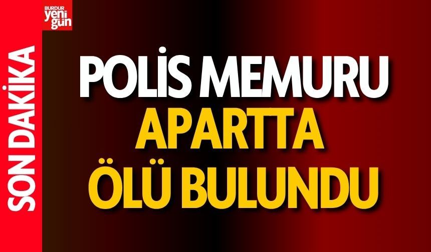 Polis Memuru Apartta Ölü Bulundu