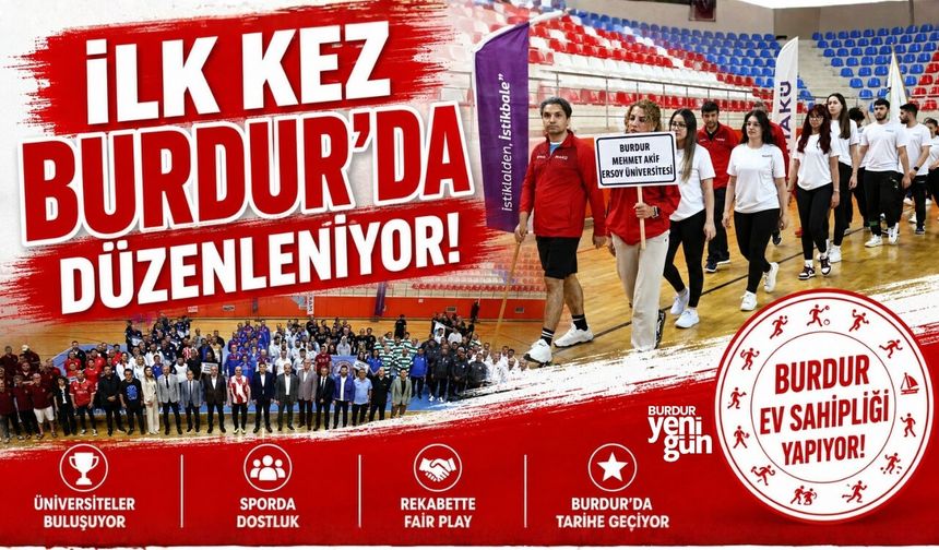 İLK KEZ BURDUR'DA DÜZENLENİYOR! MAKÜ YİNE EVSAHİBİ!