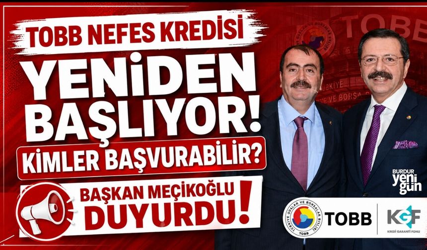 TOBB Nefes Kredisi Yeniden Başlıyor: Kimler Başvurabilir?