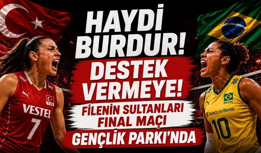 Filenin Sultanları Final Maçı Gençlik Parkı'nda Dev Ekrandan İzlenecek