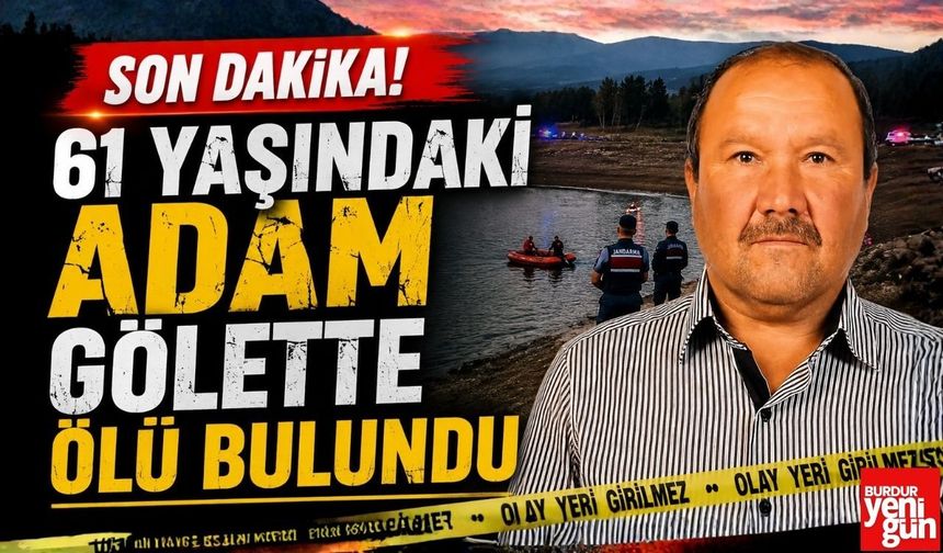 61 Yaşındaki Adam Gölette Ölü Bulundu