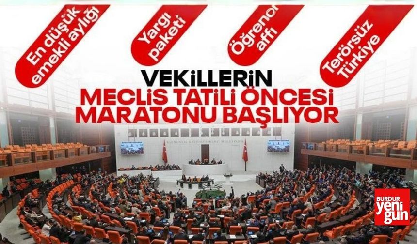 TBMM'de Kritik Süreç Başlıyor! Peş Peşe Düzenlemeler Geliyor