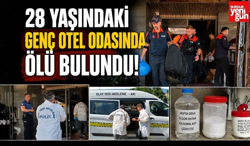 28 Yaşındaki Genç Otel Odasında Ölü Bulundu