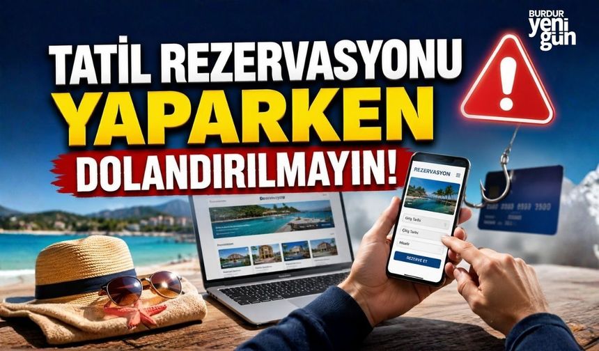 Tatil rezervasyonu yaparken dolandırılmayın!