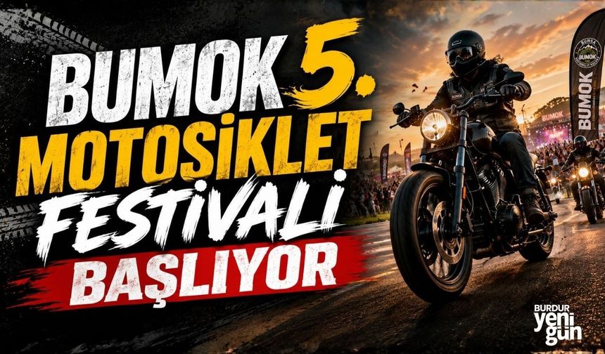 BUMOK 5. Motosiklet Festivali Başlıyor